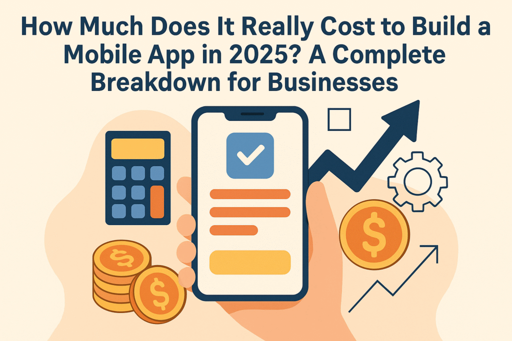 How Much Does It Cost to Build a Mobile App in 2025? - Five Talents