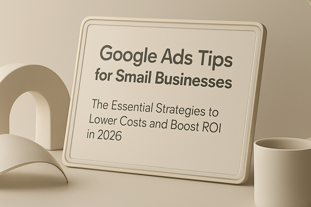 Google Ads Tips for Small Businesses - Five Talents