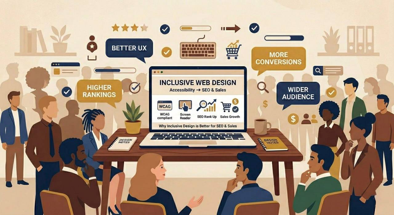 Accessibility in Web Design: Why Inclusive Design is Better for SEO and Sales