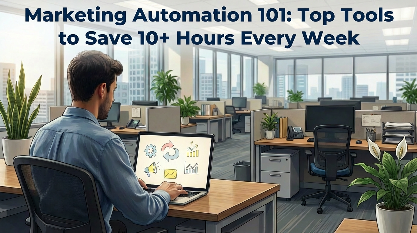 Marketing Automation 101: Top Tools to Save 10+ Hours Every Week