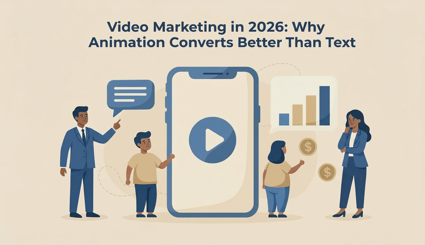 Video Marketing in 2026: Why Animation Converts Better Than Text