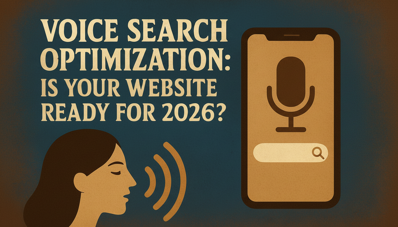 Voice Search Optimization: Is Your Website Ready for 2026?