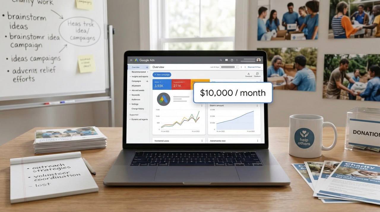 Google Ad Grant Services for Nonprofits: How to Unlock $10,000/Month in Free Google Ads