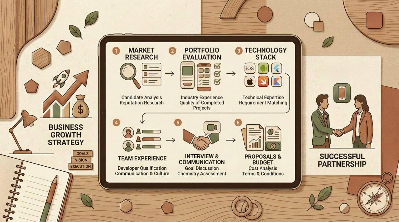 How to Choose the Right Mobile App Development Company for Your Business Growth Strategy